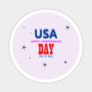 USA happy independence day 4th of July Magnet